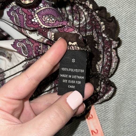 BCX Faux  Silk Scarf Blouse - Picture 5 of 9